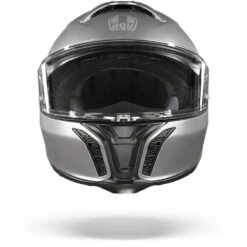 AGV Tourmodular Solid Luna Grijs Mat Systeemhelm -Optimaal Motoruitrusting Winkel AGV Tourmodular Solid Mplk Luna Grey Matt.01