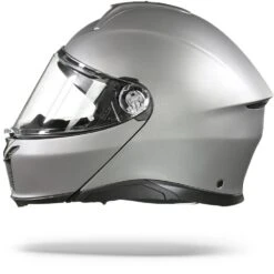 AGV Tourmodular Solid Luna Grijs Mat Systeemhelm -Optimaal Motoruitrusting Winkel AGV Tourmodular Solid Mplk Luna Grey Matt.11