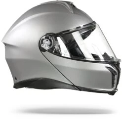 AGV Tourmodular Solid Luna Grijs Mat Systeemhelm -Optimaal Motoruitrusting Winkel AGV Tourmodular Solid Mplk Luna Grey Matt.29