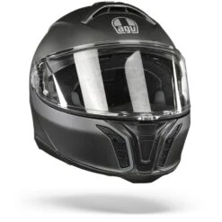 AGV Tourmodular Solid Mplk Mat Zwart Systeemhelm -Optimaal Motoruitrusting Winkel AGV Tourmodular Solid Mplk Matt Black v2.35