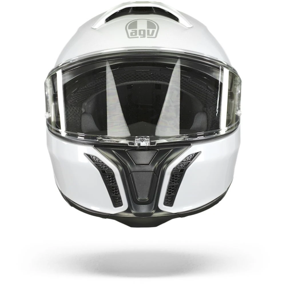 AGV Tourmodular Solid Stelvio Wit Systeemhelm 6 AGV Tourmodular Solid Stelvio Wit Systeemhelm - Afbeelding 4