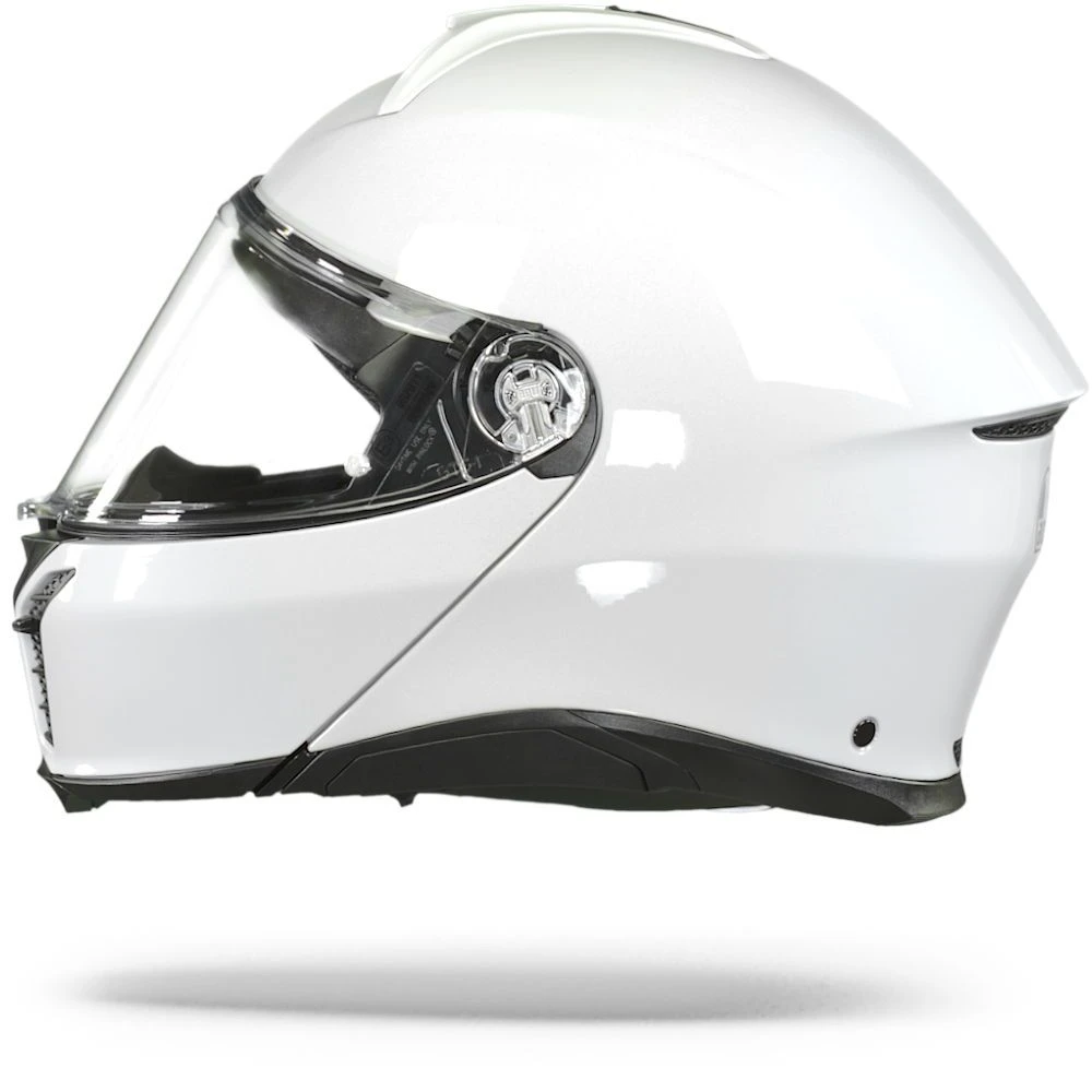 AGV Tourmodular Solid Stelvio Wit Systeemhelm 3 AGV Tourmodular Solid Stelvio Wit Systeemhelm