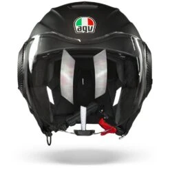 AGV Orbyt Mat Zwart Jethelm 10 AGV Orbyt Mat Zwart Jethelm -Optimaal Motoruitrusting Winkel Agv orbyt matt black.01