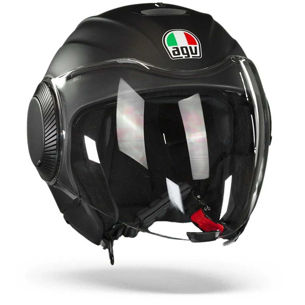 AGV Orbyt Mat Zwart Jethelm 8 AGV Orbyt Mat Zwart Jethelm - Afbeelding 6