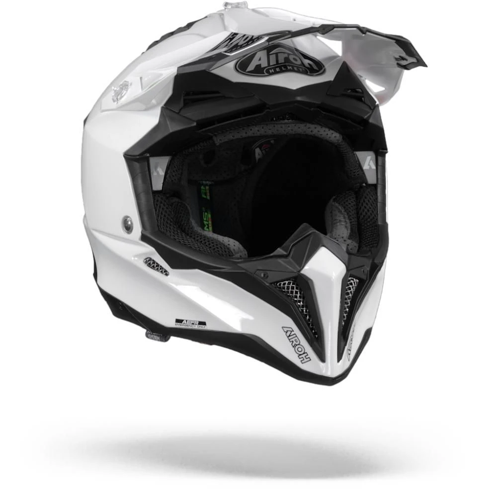 Airoh Aviator 3 Wit Crosshelm 4 Airoh Aviator 3 Wit Crosshelm - Afbeelding 2