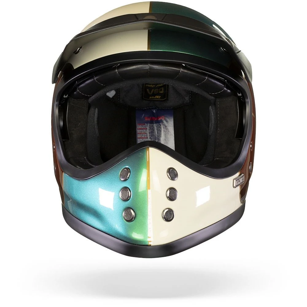 HJC V60 Ofera Groen Rood MC4 Integraalhelm 4 HJC V60 Ofera Groen Rood MC4 Integraalhelm - Afbeelding 2