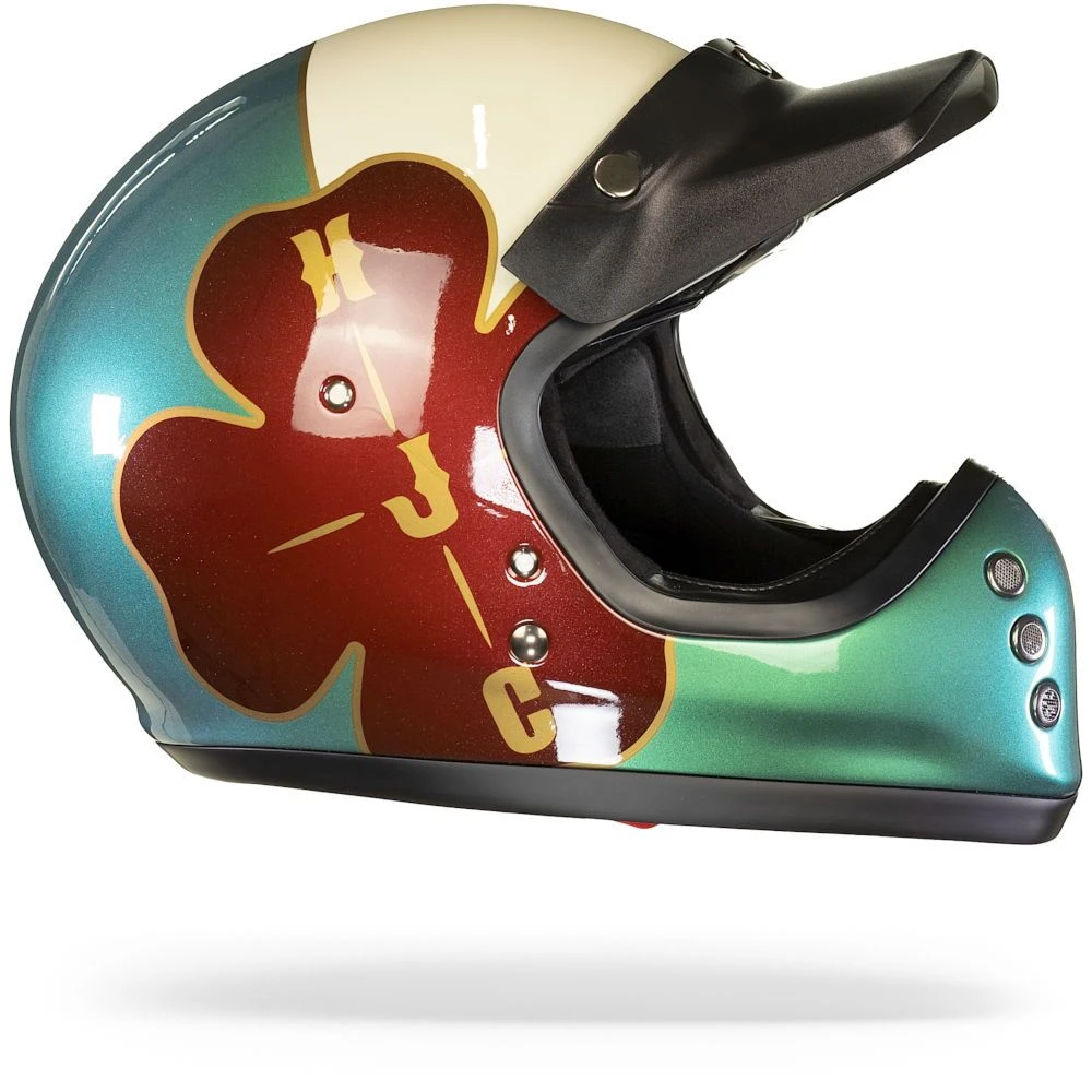 HJC V60 Ofera Groen Rood MC4 Integraalhelm 3 HJC V60 Ofera Groen Rood MC4 Integraalhelm