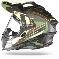 LS2 MX701 C Explorer Extend Mat Military Groen Adventure Helm -Optimaal Motoruitrusting Winkel Ls2 mx 701 c explorer extend matt military green.11