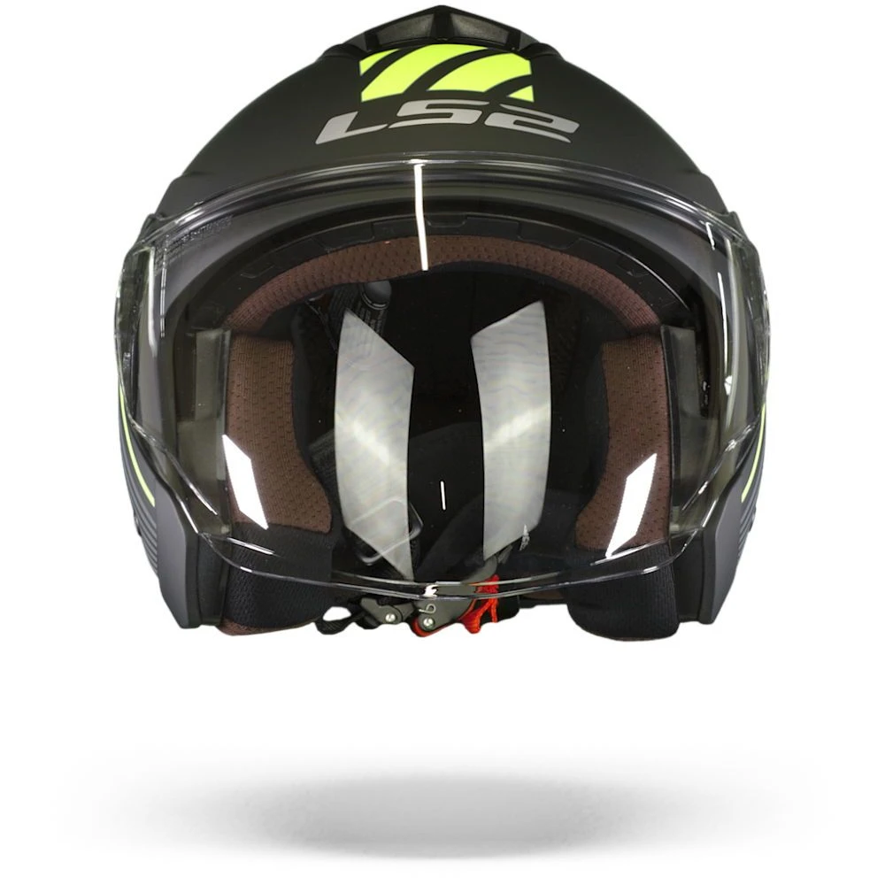 LS2 OF573 Twister II Luna Mat Zwart Titanium Jethelm 4 LS2 OF573 Twister II Luna Mat Zwart Titanium Jethelm - Afbeelding 2