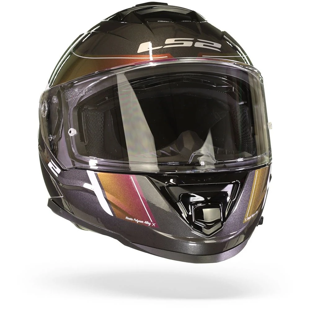 LS2 FF800 Storm Velvet Zwart Rainbow Integraalhelm 7 LS2 FF800 Storm Velvet Zwart Rainbow Integraalhelm - Afbeelding 5