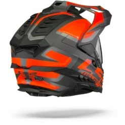 LS2 MX701 Explorer Alter Mat Zwart Fluo Oranje Adventure Helm -Optimaal Motoruitrusting Winkel Ls2 mx701 explorer alter matt black fluo orange.23
