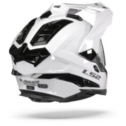 LS2 MX701 Explorer Solid Wit Adventure Helm -Optimaal Motoruitrusting Winkel Ls2 mx701 explorer solid white.23