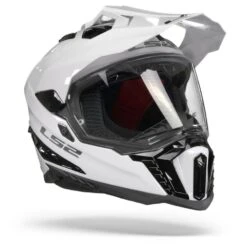 LS2 MX701 Explorer Solid Wit Adventure Helm -Optimaal Motoruitrusting Winkel Ls2 mx701 explorer solid white.33