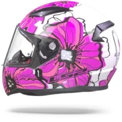 LS2 FF353 Rapid Poppies Roze Integraalhelm 11 LS2 FF353 Rapid Poppies Roze Integraalhelm -Optimaal Motoruitrusting Winkel Ls2ff353rapidpoppies.11