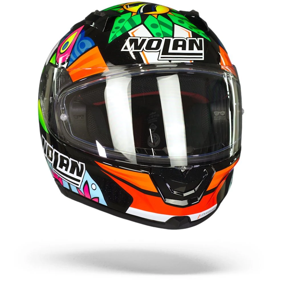 Nolan N60-6 Gemini Replica 47 C. Davies Metal Zwart Integraalhelm 7 Nolan N60-6 Gemini Replica 47 C. Davies Metal Zwart Integraalhelm - Afbeelding 5