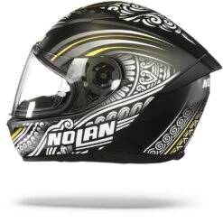 Nolan N60-6 Gemini Replica 48 A. Canet Test Mat Zwart Integraalhelm -Optimaal Motoruitrusting Winkel Nolan n60 6 gemini replica 48.11