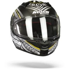 Nolan N60-6 Gemini Replica 48 A. Canet Test Mat Zwart Integraalhelm -Optimaal Motoruitrusting Winkel Nolan n60 6 gemini replica 48.35