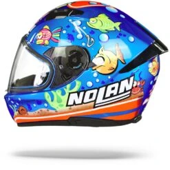 Nolan N60-6 Gemini Replica 51 M. Melandri Aquarium Saphire Blauw Integraalhelm 12 Nolan N60-6 Gemini Replica 51 M. Melandri Aquarium Saphire Blauw Integraalhelm -Optimaal Motoruitrusting Winkel Nolan n60 6 gemini replica 51.11