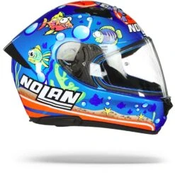 Nolan N60-6 Gemini Replica 51 M. Melandri Aquarium Saphire Blauw Integraalhelm 9 Nolan N60-6 Gemini Replica 51 M. Melandri Aquarium Saphire Blauw Integraalhelm -Optimaal Motoruitrusting Winkel Nolan n60 6 gemini replica 51.29