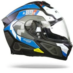 Nolan N80-8 Starscream N-Com 036 Integraalhelm -Optimaal Motoruitrusting Winkel Nolan n80 8 starscream n com 36.29