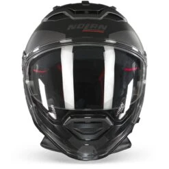 Nolan N70-2 GT Glaring N-Com 046 Mat Lava Grijs Zwart Multihelm -Optimaal Motoruitrusting Winkel Nolan N70 2 GT Glaring N Com 046.01