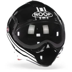 ROOF BoXXer Sting Zwart Wit Systeemhelm -Optimaal Motoruitrusting Winkel Roof boXXer sting black white.35