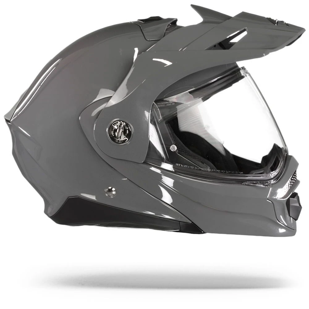 Scorpion ADX-2 Solid Cement Grijs Adventure Helm 3 Scorpion ADX-2 Solid Cement Grijs Adventure Helm