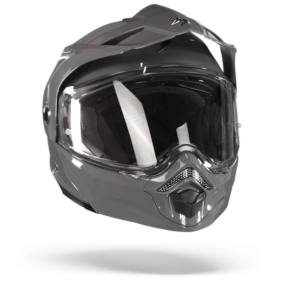 Scorpion ADX-2 Solid Cement Grijs Adventure Helm 7 Scorpion ADX-2 Solid Cement Grijs Adventure Helm - Afbeelding 5