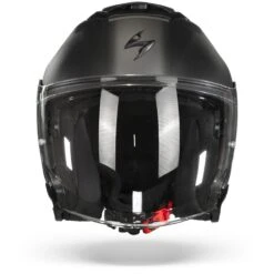 Scorpion EXO-S1 Essence Mat Zwart-Silver Jethelm 13 Scorpion EXO-S1 Essence Mat Zwart-Silver Jethelm -Optimaal Motoruitrusting Winkel Scorpion Exo S1 Essence Matt Black Silver.01