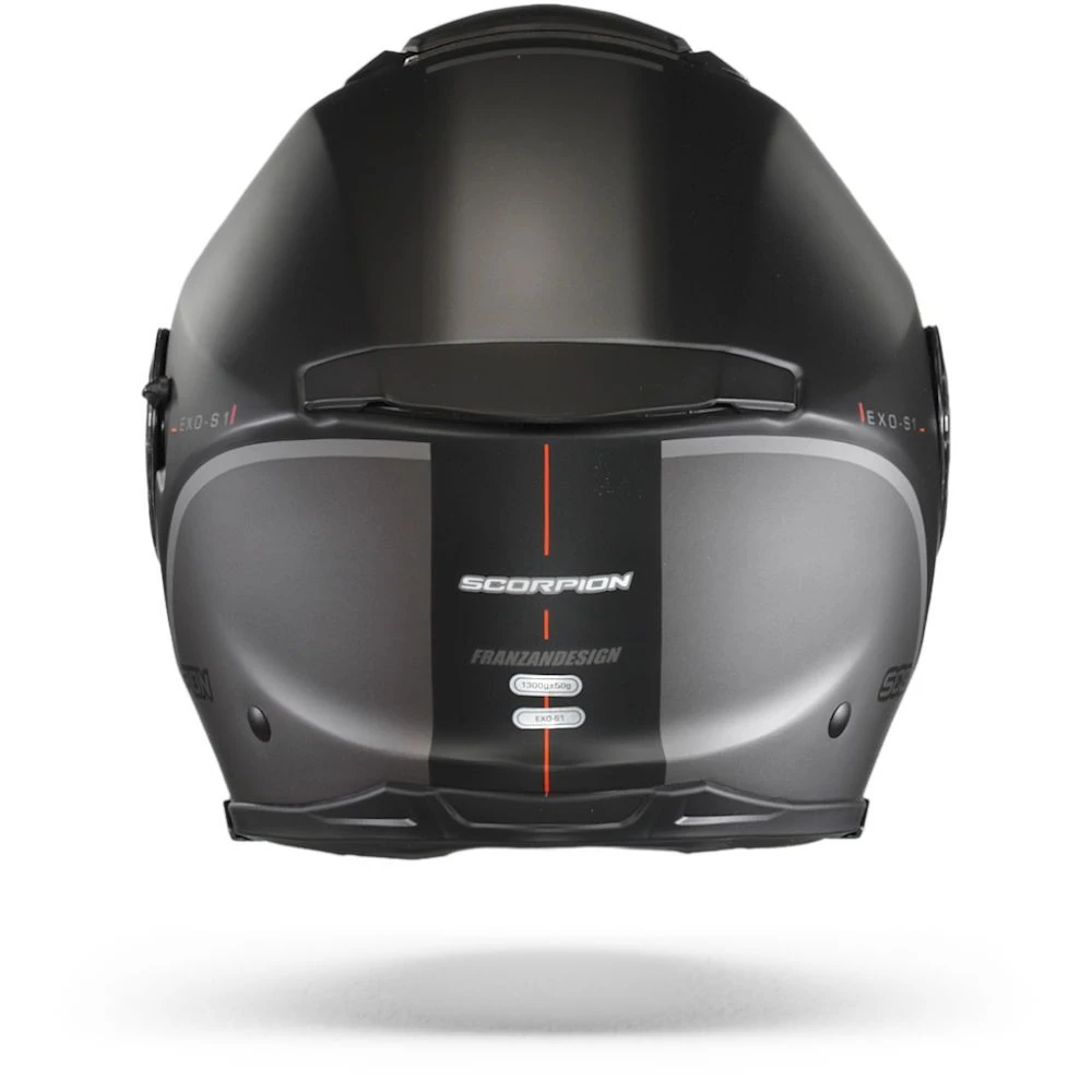 Scorpion EXO-S1 Essence Mat Zwart-Silver Jethelm 5 Scorpion EXO-S1 Essence Mat Zwart-Silver Jethelm - Afbeelding 3