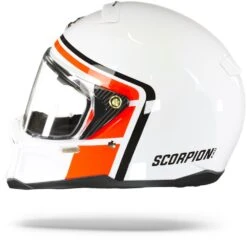 Scorpion EXO-HX1 Nostalgia Wit-Rood-Zwart Integraalhelm -Optimaal Motoruitrusting Winkel Scorpion exo hx1 nostalgia white red black.11