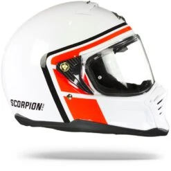 Scorpion EXO-HX1 Nostalgia Wit-Rood-Zwart Integraalhelm -Optimaal Motoruitrusting Winkel Scorpion exo hx1 nostalgia white red black.29