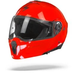 Scorpion EXO-930 Solid Neon Rood Systeemhelm 10 Scorpion EXO-930 Solid Neon Rood Systeemhelm -Optimaal Motoruitrusting Winkel Scorpionexo 930solidneonred.05