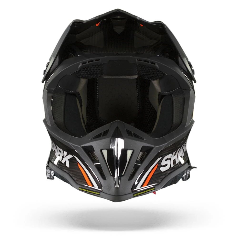 Shark Varial RS Carbon Flair Carbon Oranje Carbon DOD Crosshelm 7 Shark Varial RS Carbon Flair Carbon Oranje Carbon DOD Crosshelm - Afbeelding 5