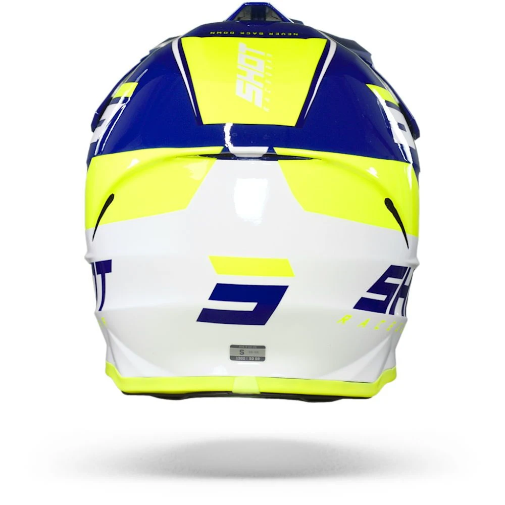 SHOT Furious Chase Navy Glanzend Crosshelm 3 SHOT Furious Chase Navy Glanzend Crosshelm