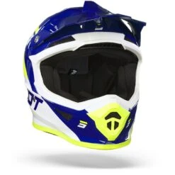 SHOT Furious Chase Navy Glanzend Crosshelm 13 SHOT Furious Chase Navy Glanzend Crosshelm -Optimaal Motoruitrusting Winkel Shot furious chase navy glossy.35