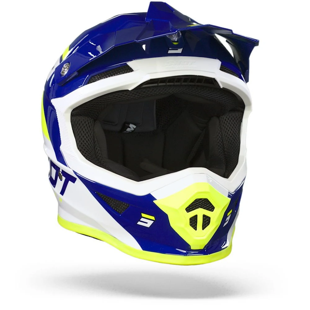 SHOT Furious Chase Navy Glanzend Crosshelm 8 SHOT Furious Chase Navy Glanzend Crosshelm - Afbeelding 6