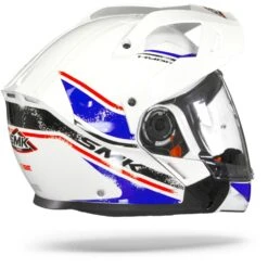 SMK Hybrid Evo Tide Wit Blauw Multihelm -Optimaal Motoruitrusting Winkel Smk hybrid evo tide white blue.25
