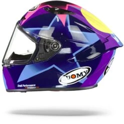 Suomy Track 1 Bastianini Replica Blauw Paars Integraalhelm -Optimaal Motoruitrusting Winkel Suomy track 1 bastianini replica blue purple.11