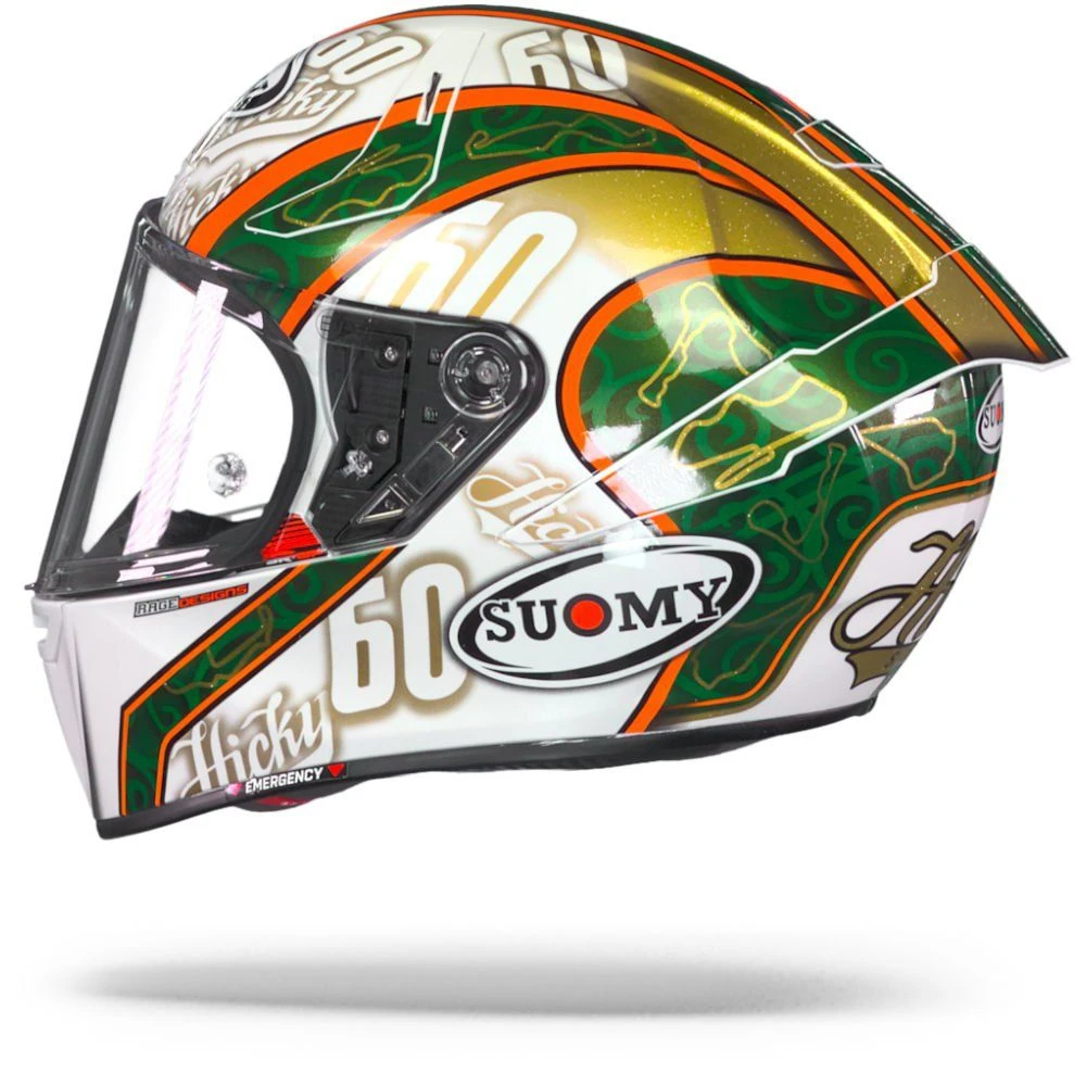 Suomy SR-GP Hickman Replica Integraalhelm 3 Suomy SR-GP Hickman Replica Integraalhelm