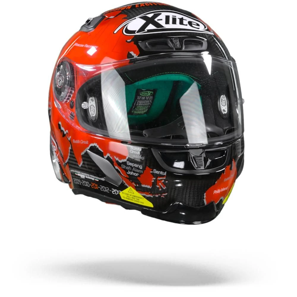 X-Lite X-803 RS Ultra Carbon Checa 026 Integraalhelm 3 X-Lite X-803 RS Ultra Carbon Checa 026 Integraalhelm