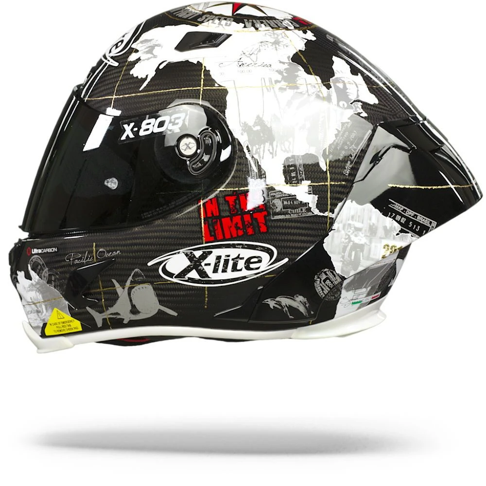 X-Lite X-803 RS Ultra Carbon Checa 60 Integraalhelm 6 X-Lite X-803 RS Ultra Carbon Checa 60 Integraalhelm - Afbeelding 4