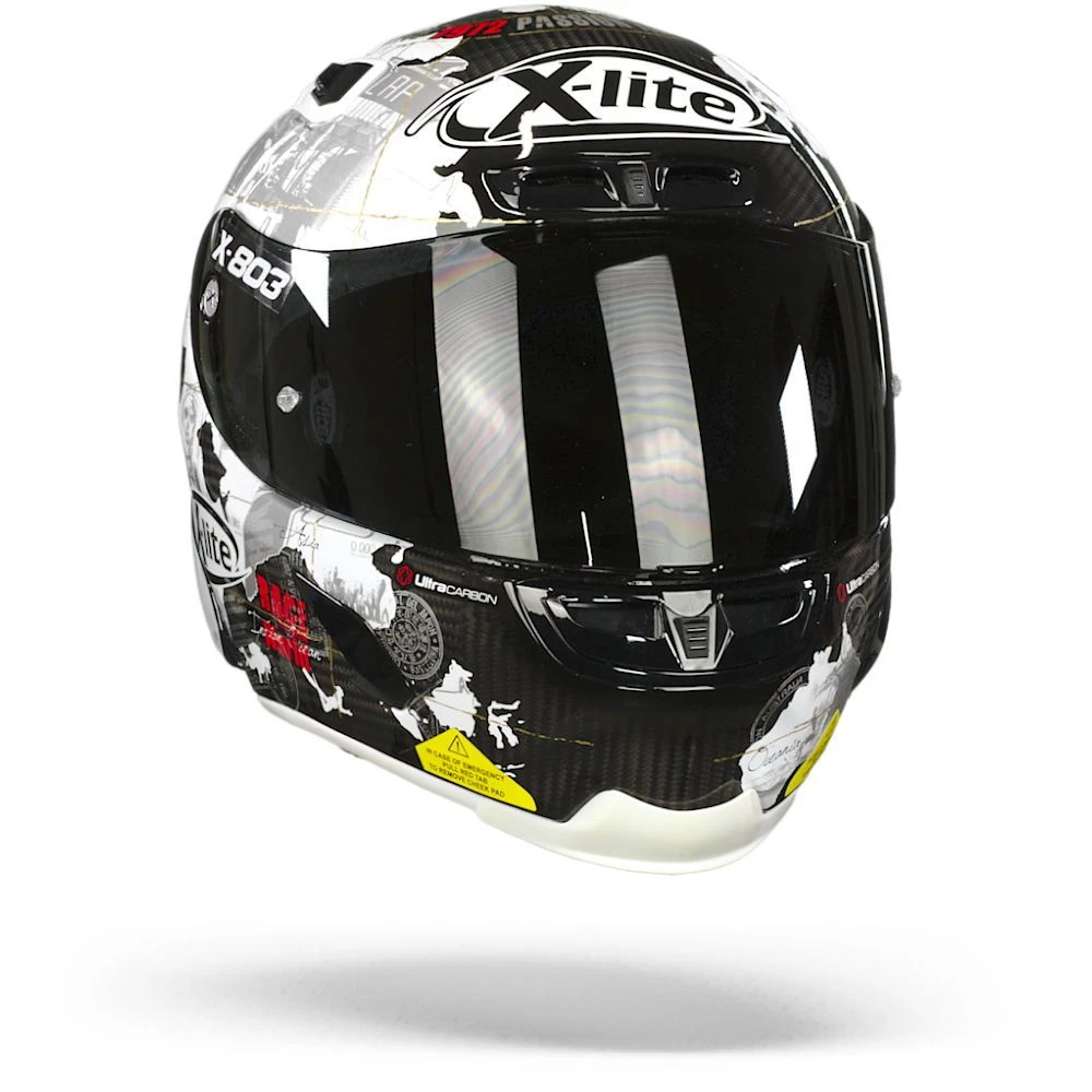 X-Lite X-803 RS Ultra Carbon Checa 60 Integraalhelm 5 X-Lite X-803 RS Ultra Carbon Checa 60 Integraalhelm - Afbeelding 3