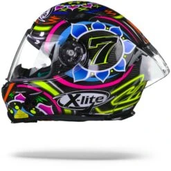X-Lite X-803 RS Ultra Carbon 23 Davies Carbon Zwart Roze Blauw Rood Integraalhelm -Optimaal Motoruitrusting Winkel X liteX 803RSDaviesCarbon23.11