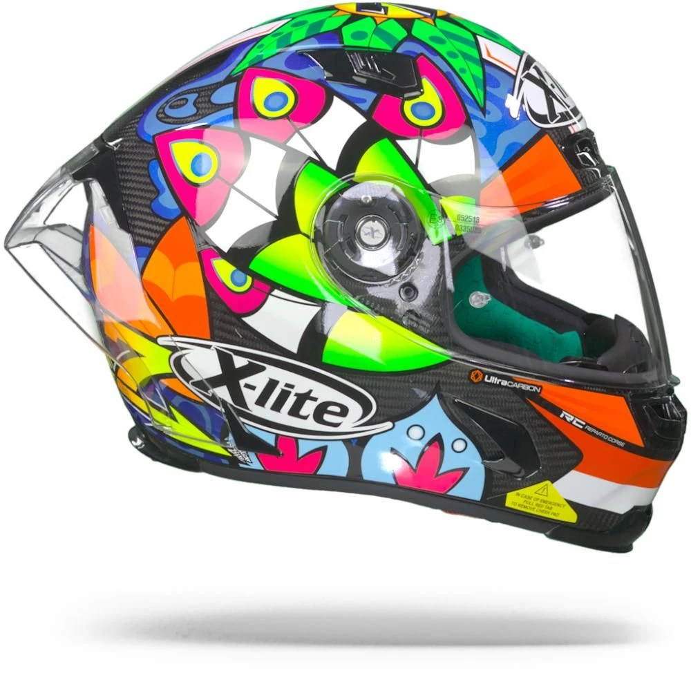 X-Lite X-803 RS Ultra Carbon Davies 029 Integraalhelm 3 X-Lite X-803 RS Ultra Carbon Davies 029 Integraalhelm