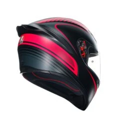Agv K1 S E2206 Warmup Zwart Roze 026 Integraalhelm -Optimaal Motoruitrusting Winkel agv k1 s e2206 warmup black pink 026 3