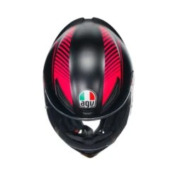 Agv K1 S E2206 Warmup Zwart Roze 026 Integraalhelm -Optimaal Motoruitrusting Winkel agv k1 s e2206 warmup black pink 026 4