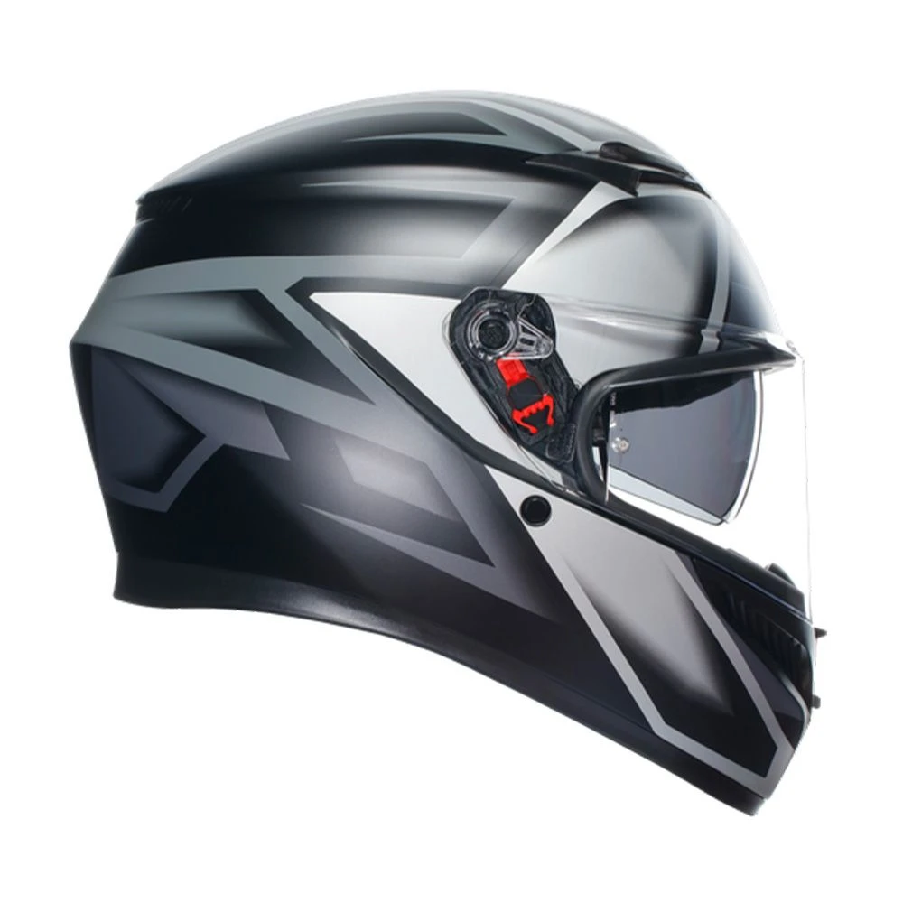 Agv K3 E2206 Mplk Compound Mat Zwart Grijs 008 Integraalhelm
