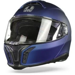 AGV Tourmodular Solid Mplk Galassia Blauw Mat Systeemhelm 13 AGV Tourmodular Solid Mplk Galassia Blauw Mat Systeemhelm -Optimaal Motoruitrusting Winkel agv tourmodular solid mplk matt galassia matt frontpage