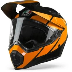 AGV AX9 Trail Gunmetal Oranje Adventure Helm -Optimaal Motoruitrusting Winkel agvax9trailgunmetalorange frontpage